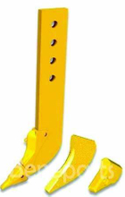 8e8414 Legering Staalgraafmachines Schacht Tip Koolstofstaal Adapter Gietwerk