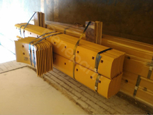 Gebogen nivelleermachine nivelleermachine Snijkant 7D4508 voor motorgrader