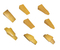 195-78-21331 Bucket Tooth, Construction Machinery Parts, Ripper Tooth