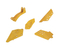 195-78-21331 Bucket Tooth, Construction Machinery Parts, Ripper Tooth