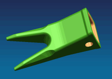 9W8452WTL CAT J-familie J460 baktanden E330 E345 988 988F